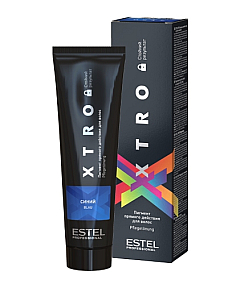 Estel Professional XTRO BLACK - Пигмент прямого действия для волос Синий 100 мл